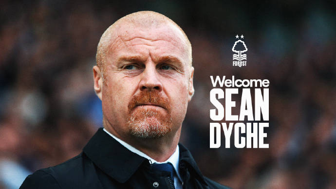 官宣!肖恩-戴奇回归英超 联赛仅8轮森林迎赛季第3位主帅